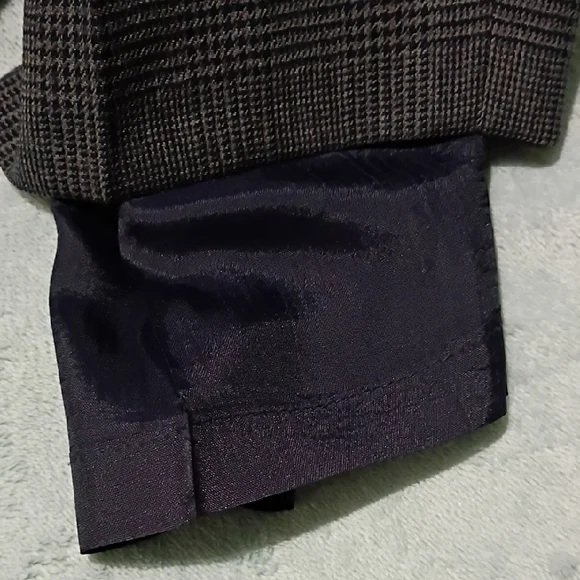 Talbots Charcoal Checkered Pants - Picture 10 of 10